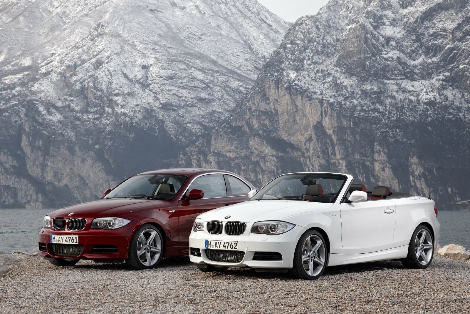 BMW 1 coupe cabrio lifting 2011