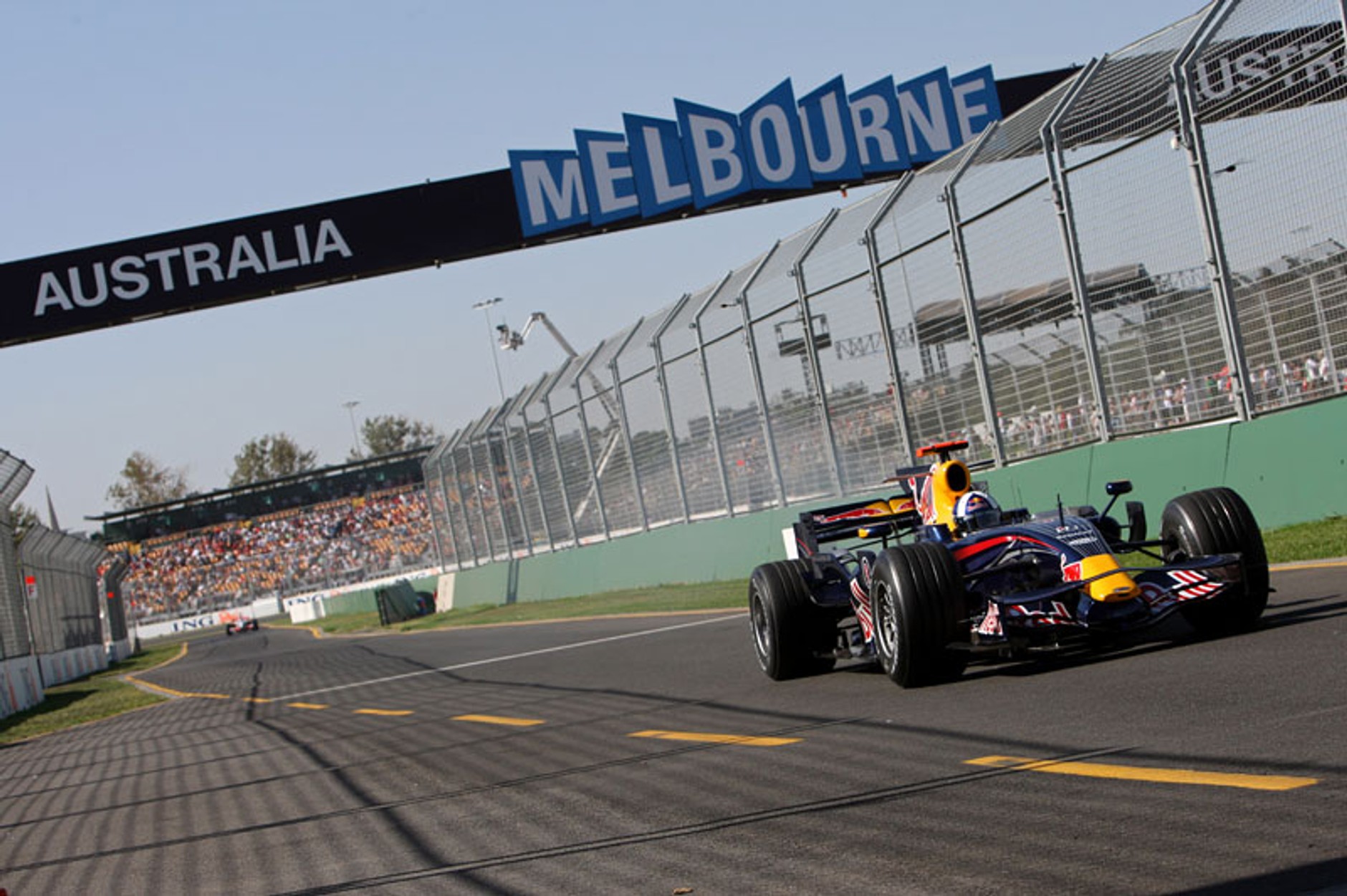 Grand Prix Australii 2008: Robert Kubica najszybszy na treningu!