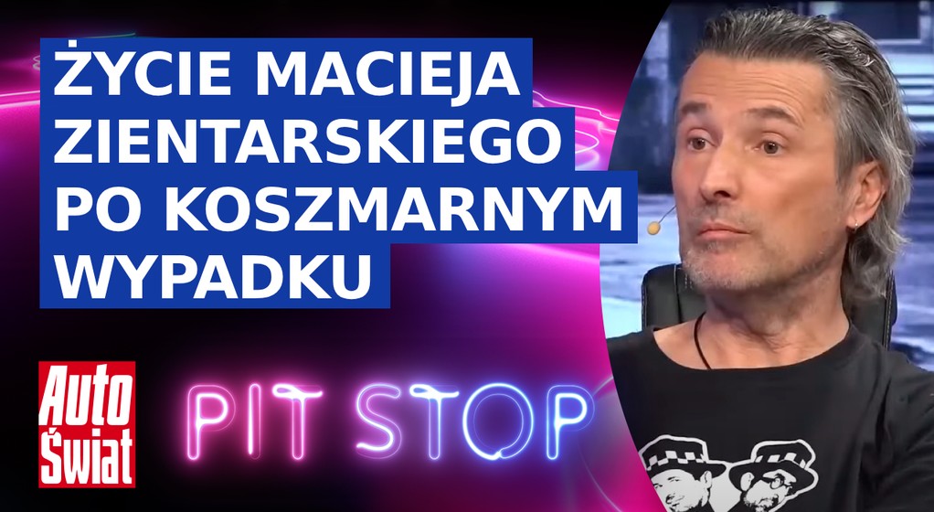 Maciej Zientarski w Auto Świat Pit Stop