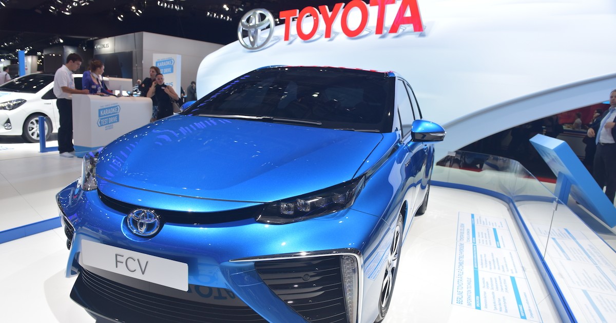 Wodorowa Toyota – Paryż 2014
