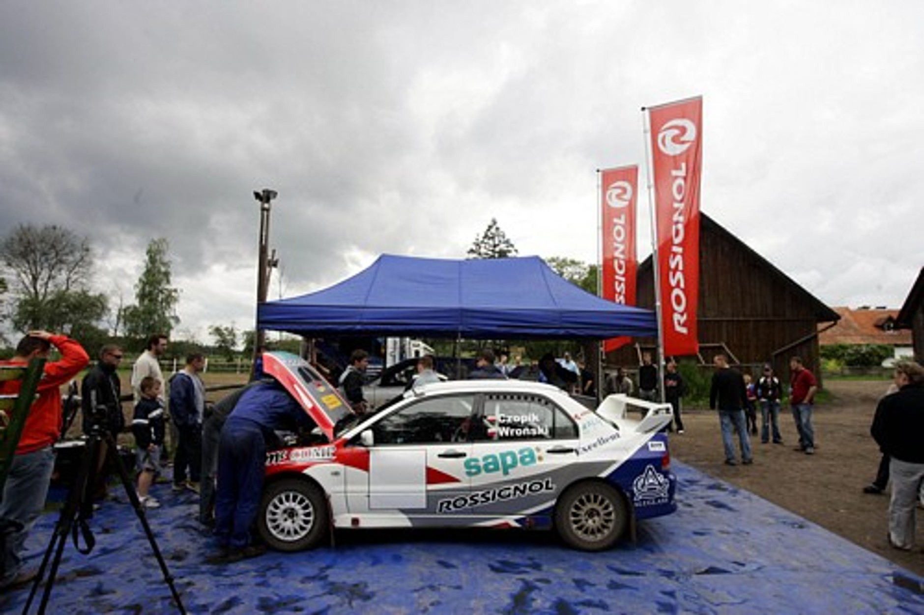 Narciarski oes w środku lata