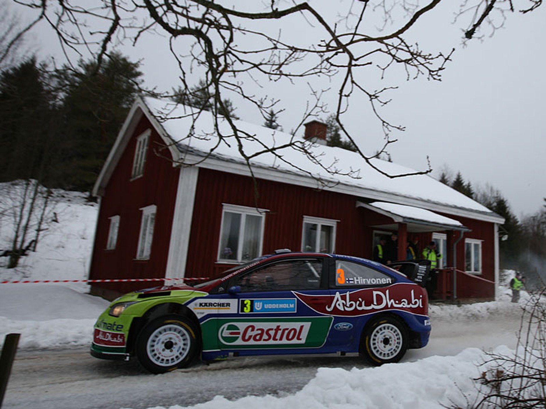 Rajd Szwecji 2008: fotogaleria Rallyworld©Willy Weyens