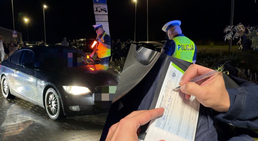 Nocna akcja policji – posypały się mandaty