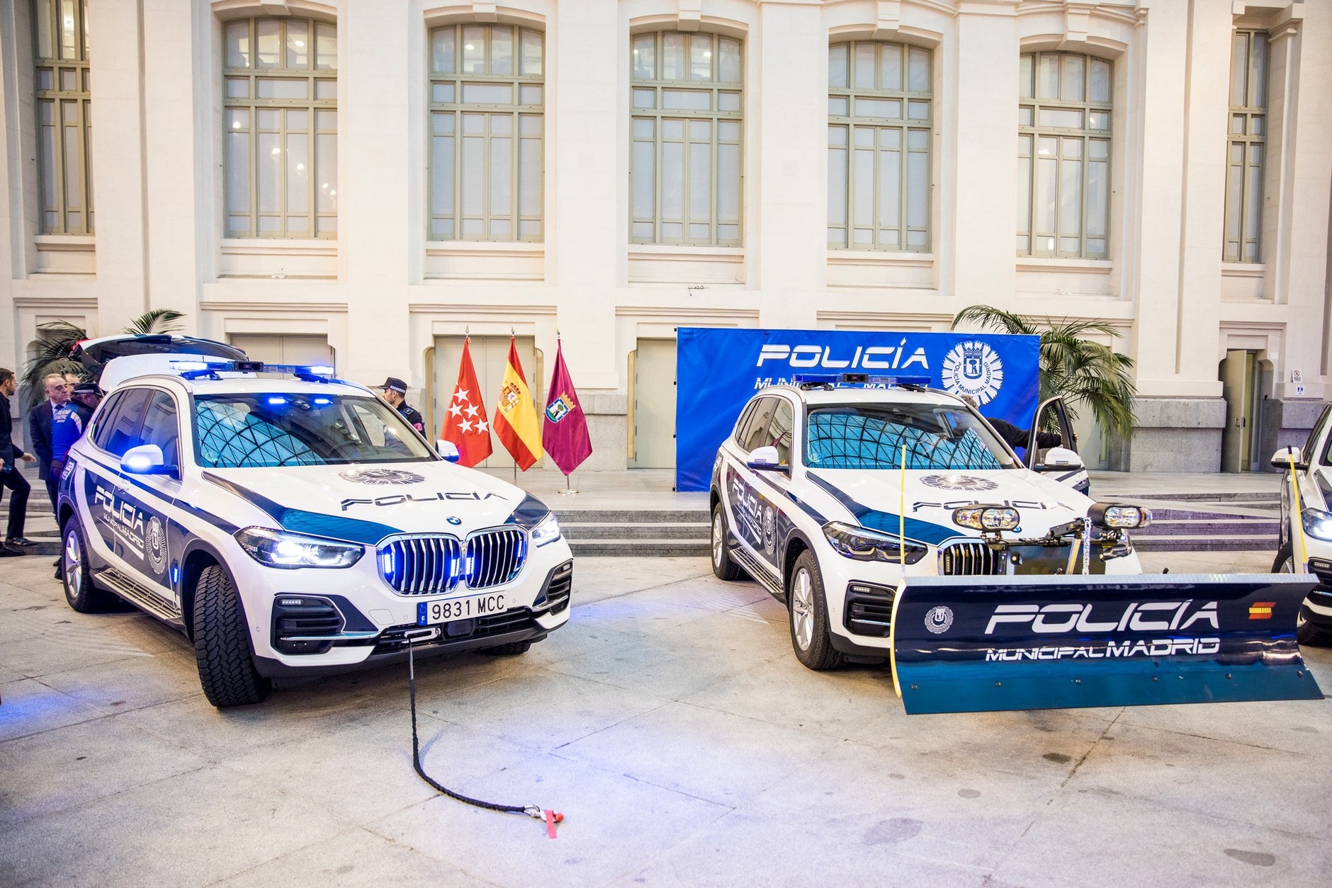 Nowe radiowozy hiszpańskiej policji miejskiej