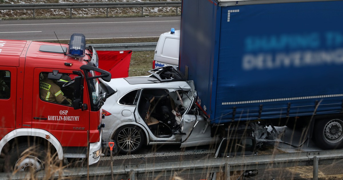Tragiczny wypadek Porsche na trasie S8