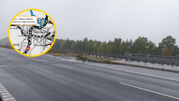 Pofałdowana nawierzchnia na A1