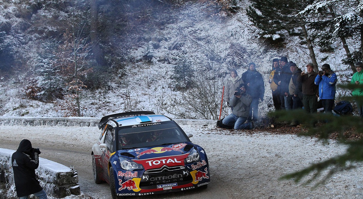 Rajd Monte Carlo 2013: 4 Citroëny DS3 WRC na starcie