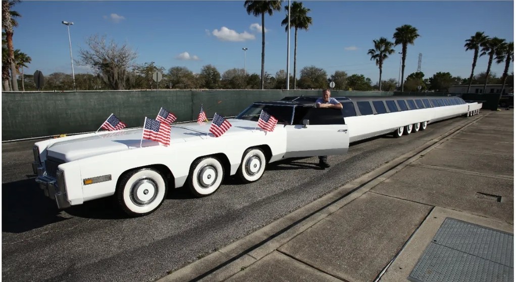 Cadillac Eldorado - najdłuższy samochód świata