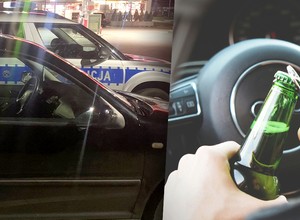 Policjanci zatrzymali pijanego kierowcę. Sam na siebie zadzwonił na 112