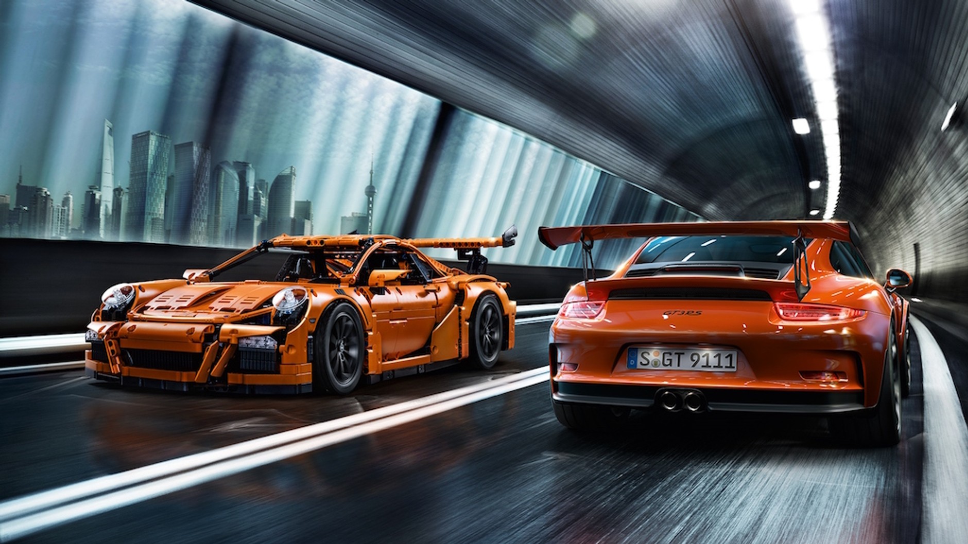 Porche 911 GT3 - Lego