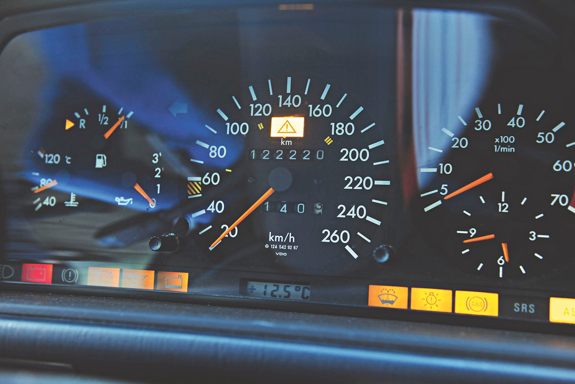 Mercedes 500 E - ciało prawie obce