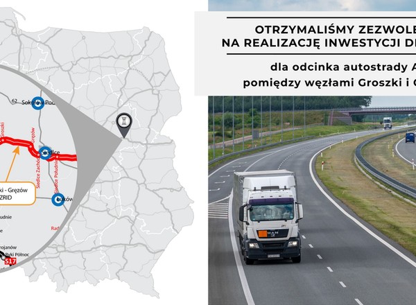 Zgoda na budowę ostatniego odcinka A2 między Mińskiem a Siedlcami