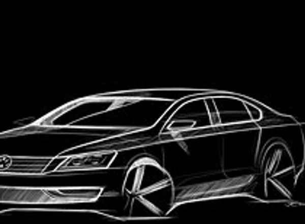 VW Passat dla USA: nowy szkic modelu NMS