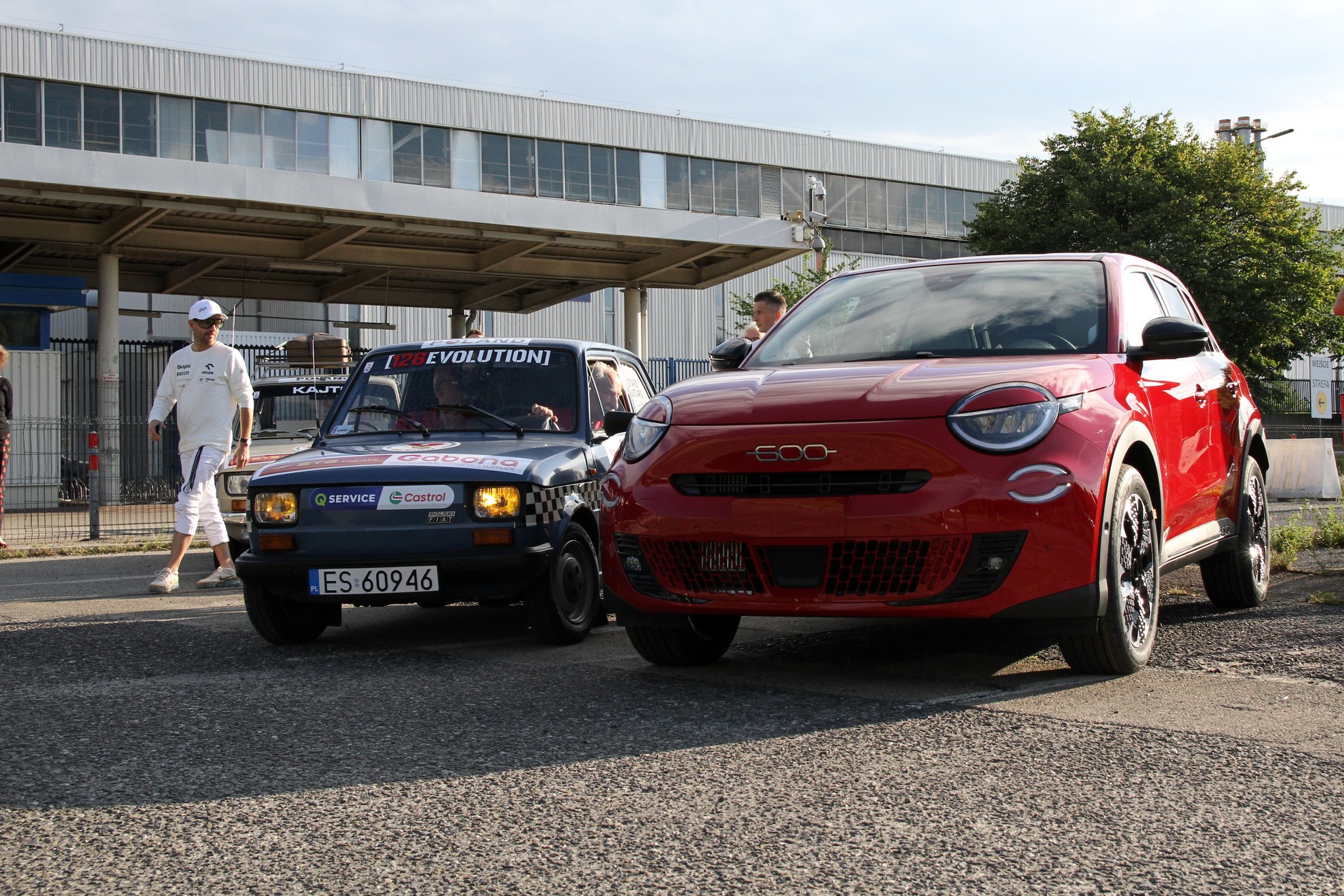 Maluchy w fabryce w Tychach