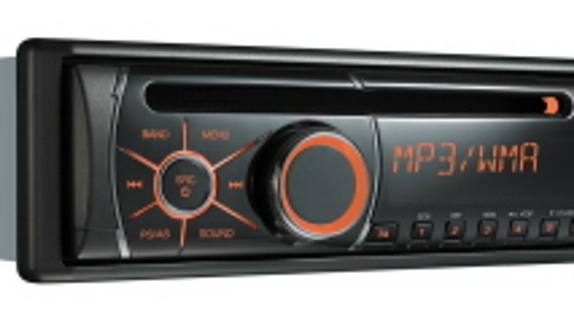 Clarion: radioodtwarzacz  CZ100E - prosta elegancja