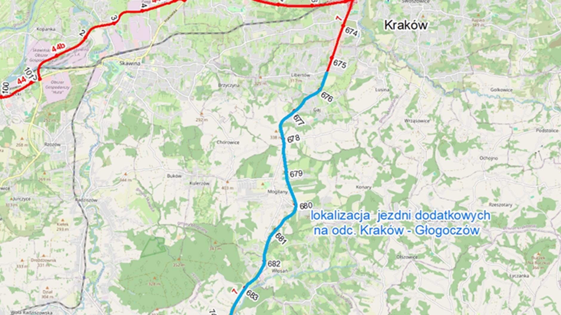 Przebudowa dróg wokół zakopianki