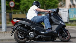 Test skutera SYM GTS Joymax 125i Sport ABS start&stop