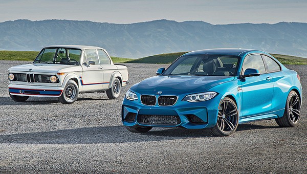 Legenda znów prowokuje - nowe BMW M2 spotyka BMW 2002 Turbo