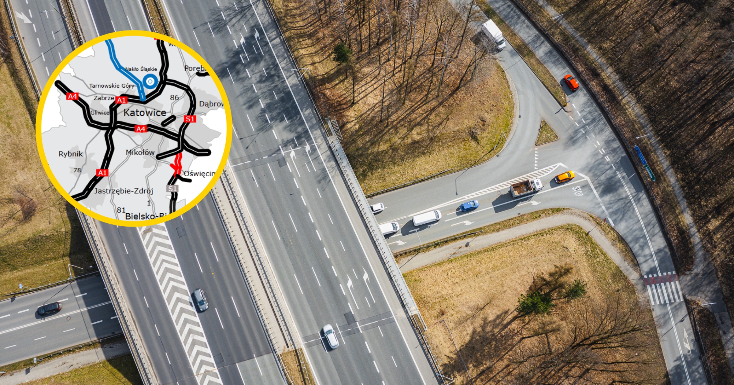 Przebudują węzeł na autostradzie A4