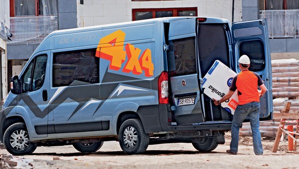 Fiat Ducato z napędem 4x4 stworzony do ciężkiej pracy