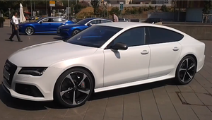 Z terenu o nowym Audi RS7