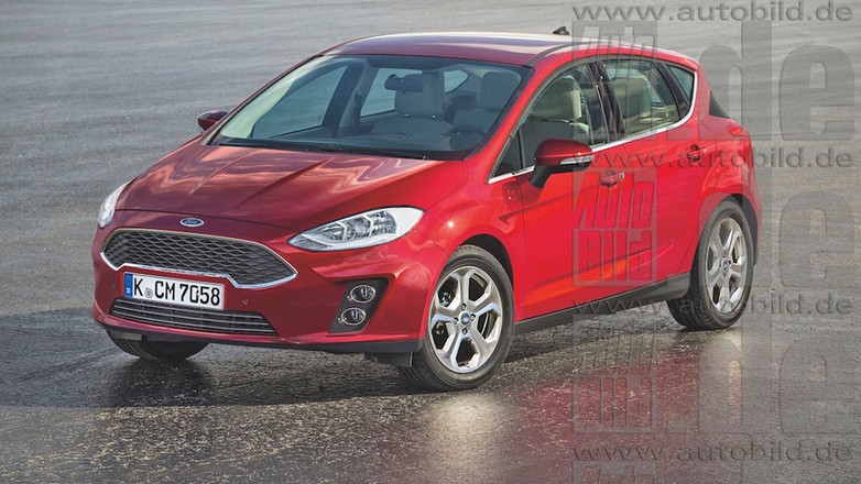 Nowy Ford Fiesta - wizualizacja
