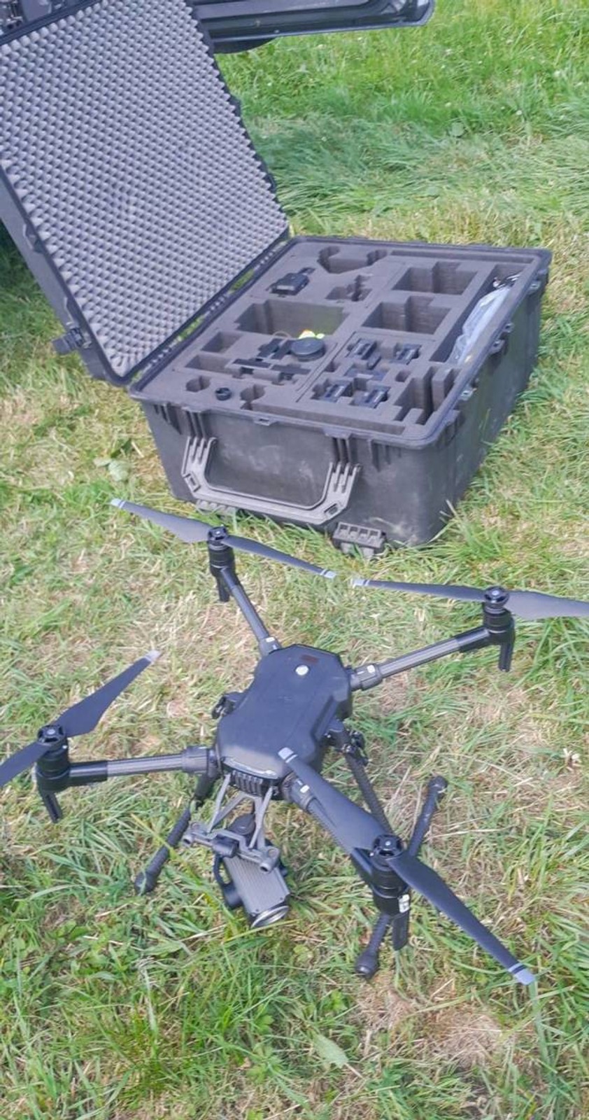 Złodziej paliwa w rękach policji. W poszukiwaniach wykorzystano policyjny dron
