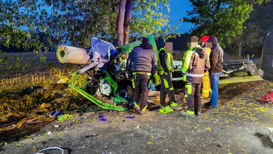 Tragiczny wypadek lawety w okolicach Chrząstowa