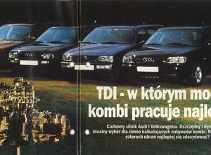 TDI – w którym modelu pracuje najlepiej? (Z archiwum Auto Świata)