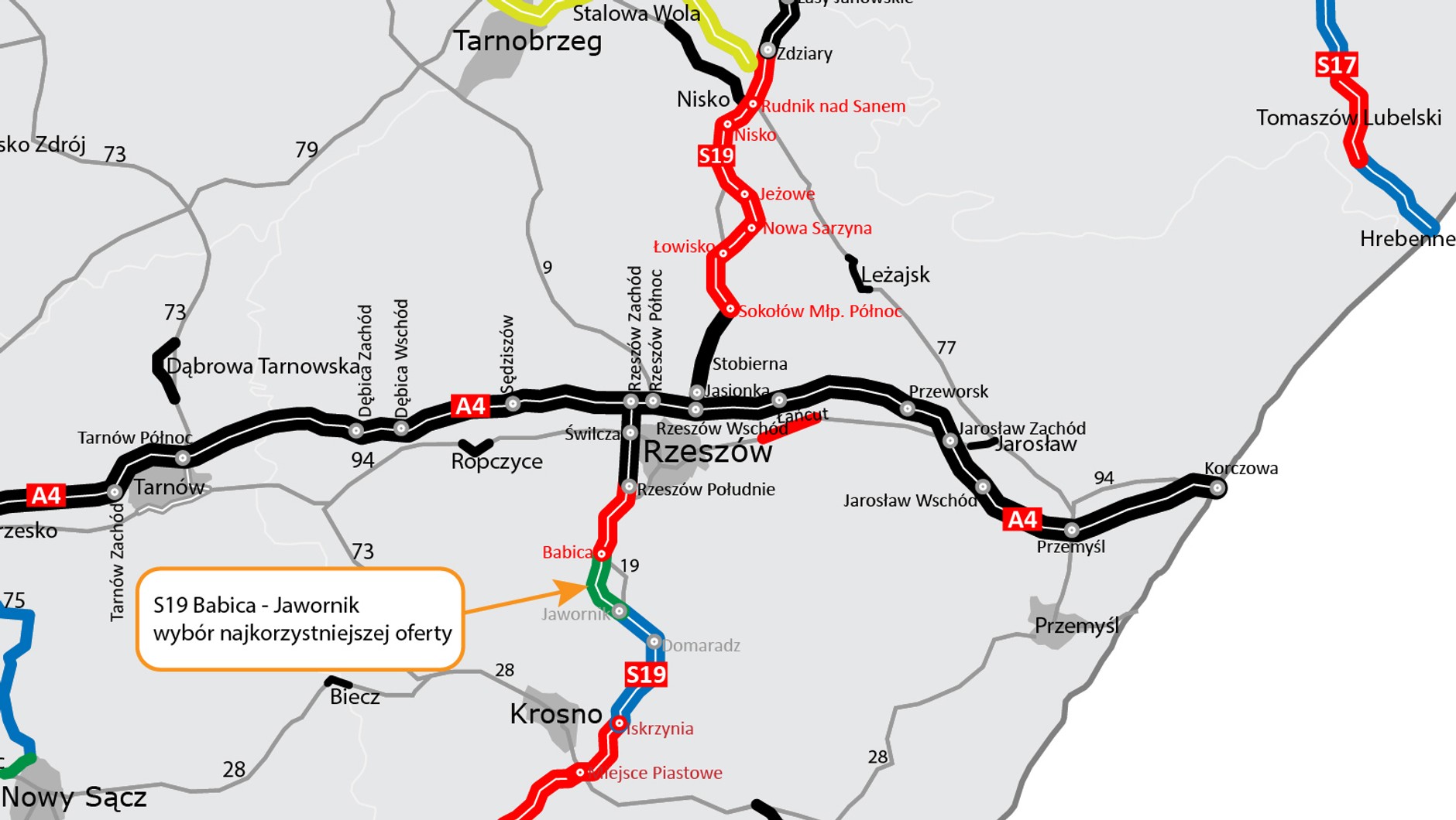 S19 Babica - Jawornik