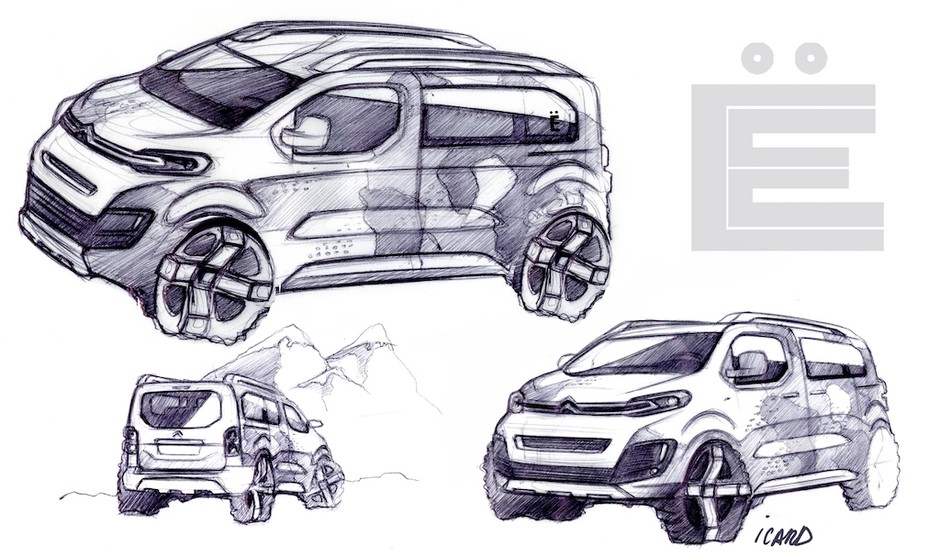 Citroen SpaceTourer4x4 Ë Concept