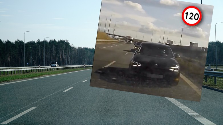 Wyprzedzanie na drodze ekspresowej