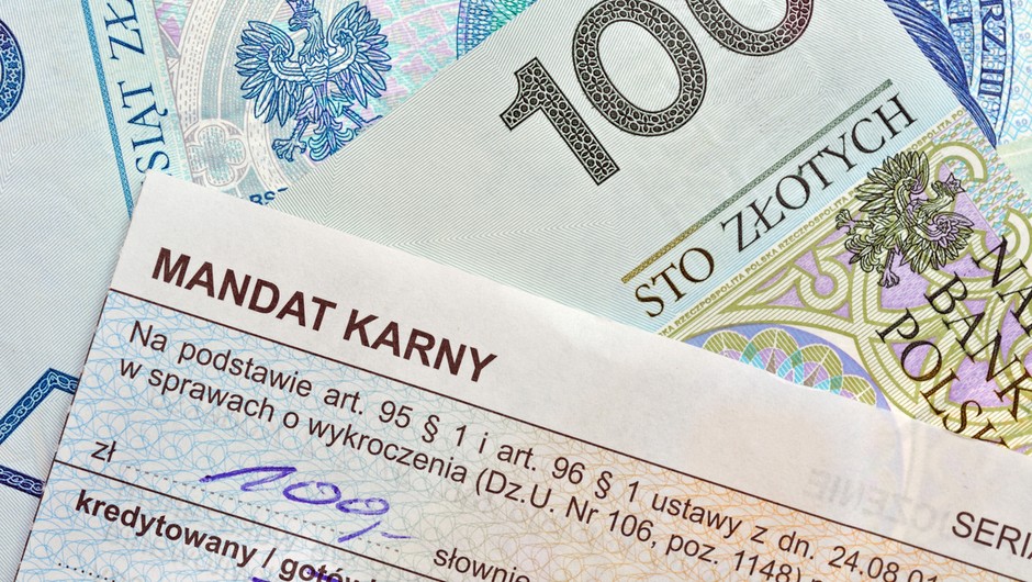 W nowym taryfikatorze mandatów zachowało się trochę "starych", stosunkowo niskich wartości