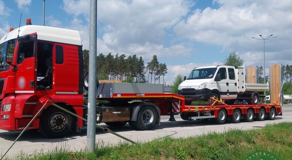 Kontrola ITD na drodze S7. Inspektorzy zatrzymali tira z Bułgarii