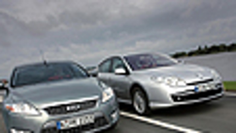 Renault Laguna & Ford Mondeo - Klasa średnia w dużym formacie