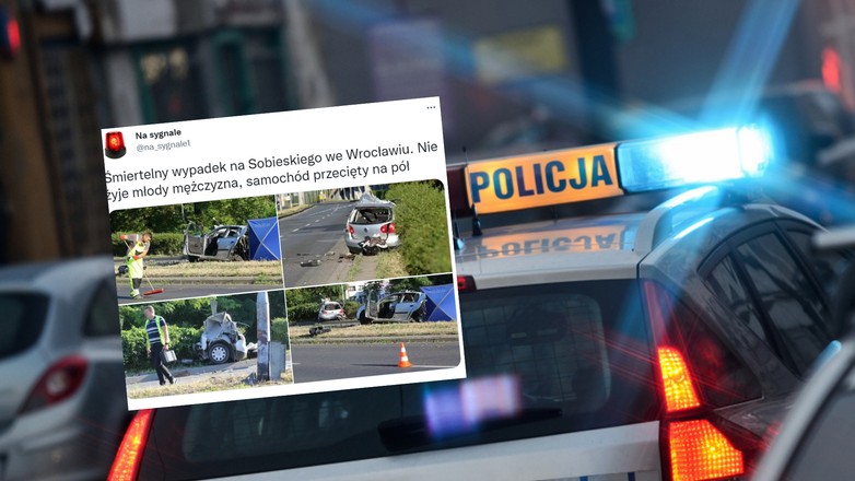 Przerażający wypadek we Wrocławiu