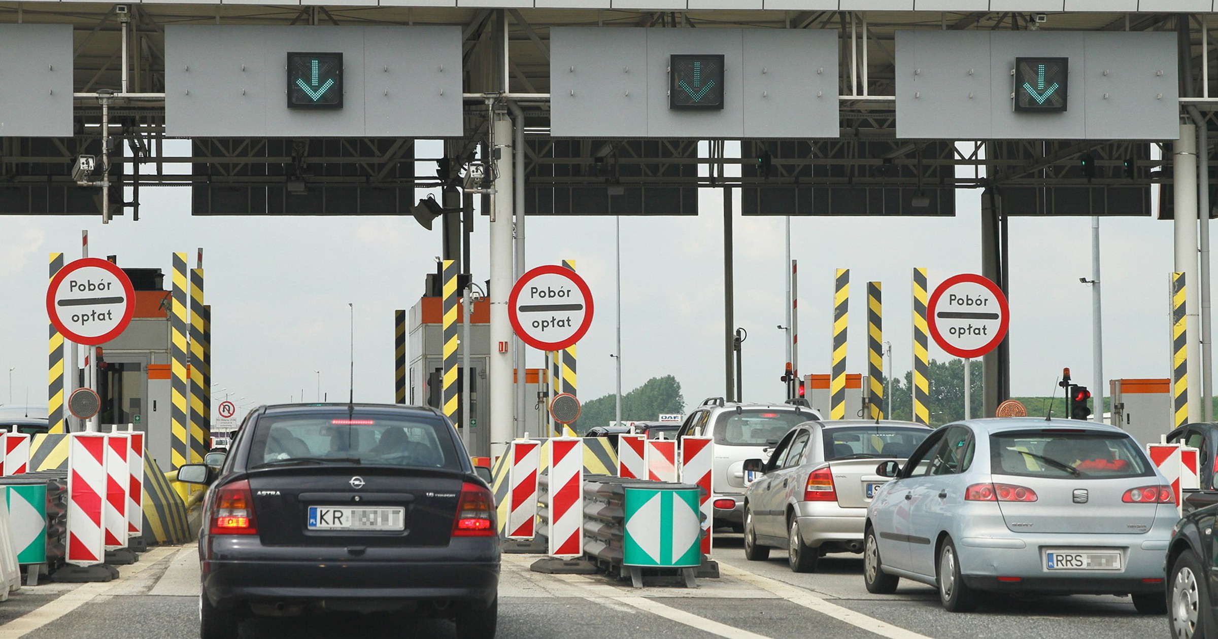 Bramki autostrady mogą się zakorkować w długi weekend.