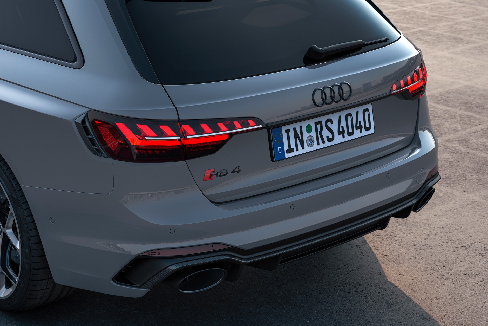 Audi RS4 Avant z pakietem Competition Plus