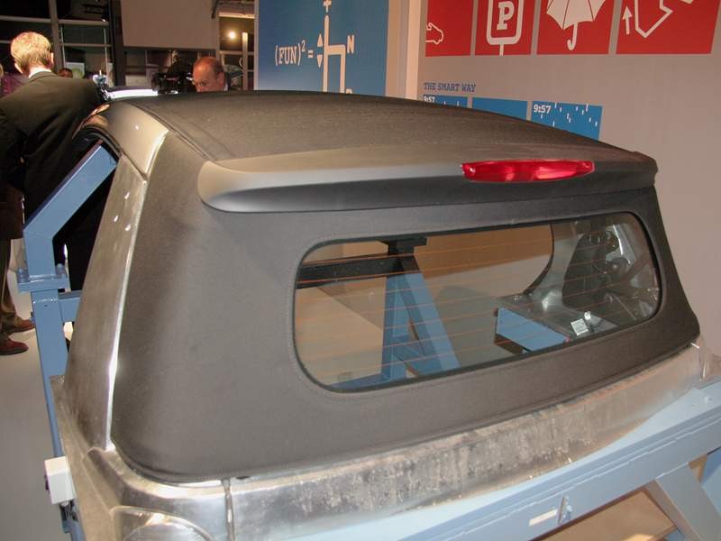 Smart ForTwo: premiera na dachu
