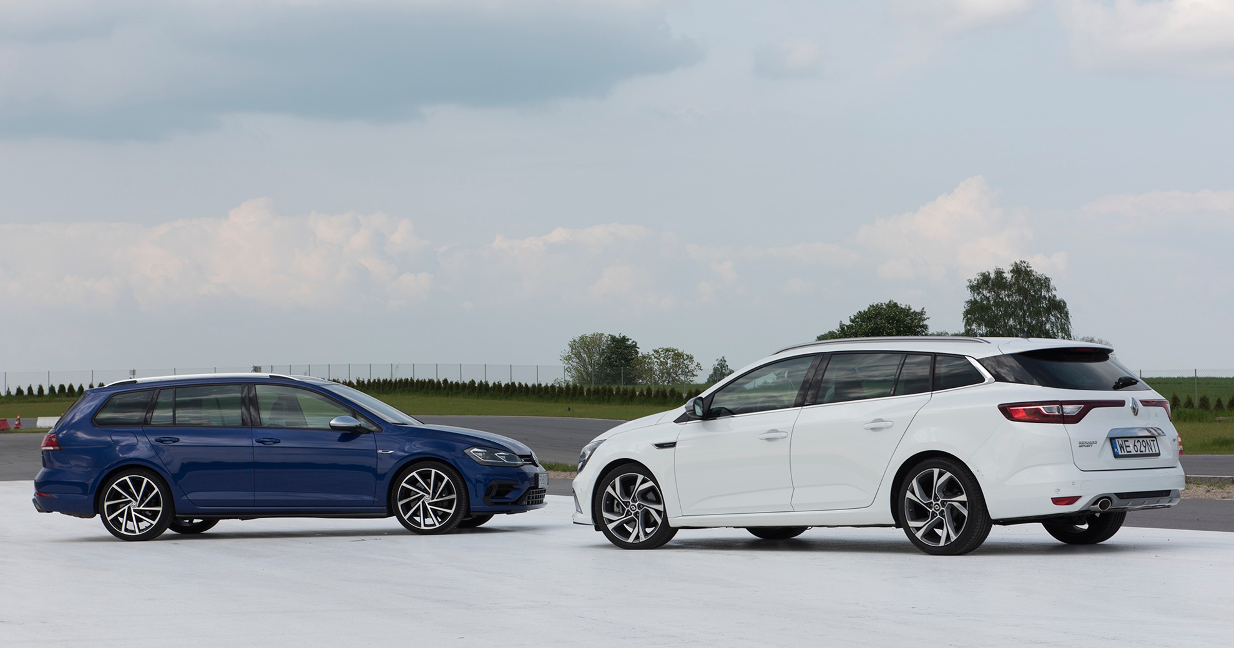 Renault Megane GT vs. VW Golf R