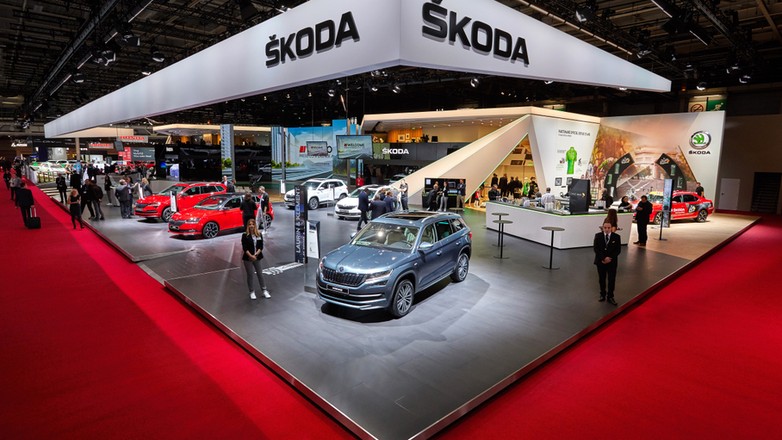 ŠKODA podczas salonu w Paryżu