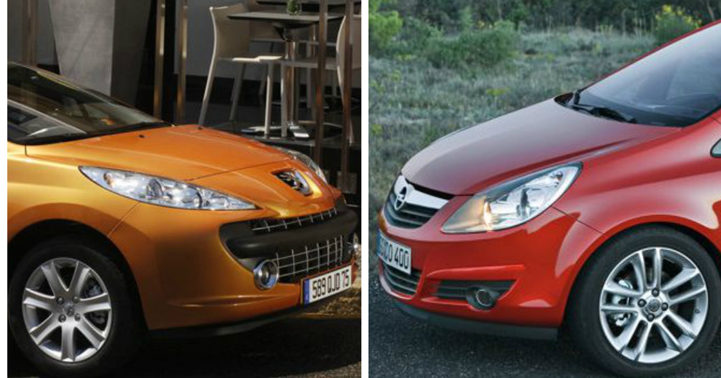 Opel Corsa D vs. Peugeot 207
