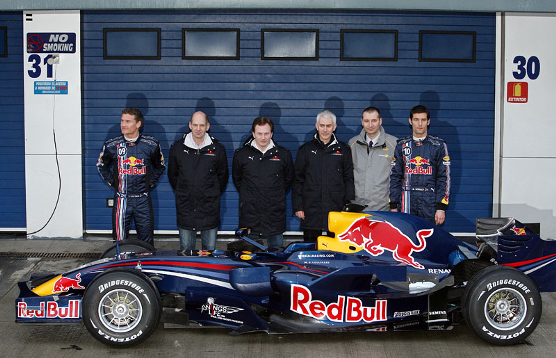 Red Bull Racing 2008 - kierowcy, historia