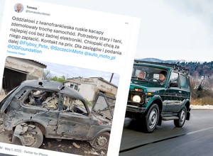 Ukraińscy żołnierze poszukują samochodu. Ma ich wozić na stanowiska bojowe