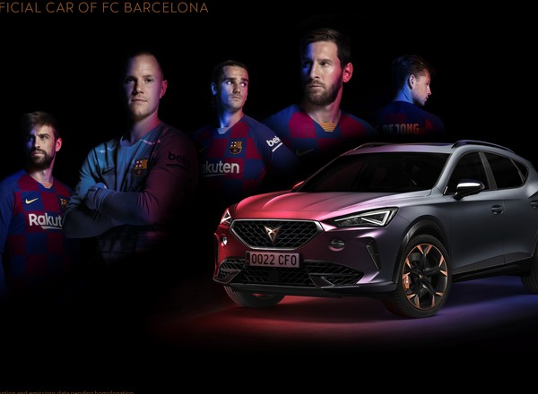Nowe auta dla piłkarzy Barcelony. Cupra Formentor oficjalnym autem klubu