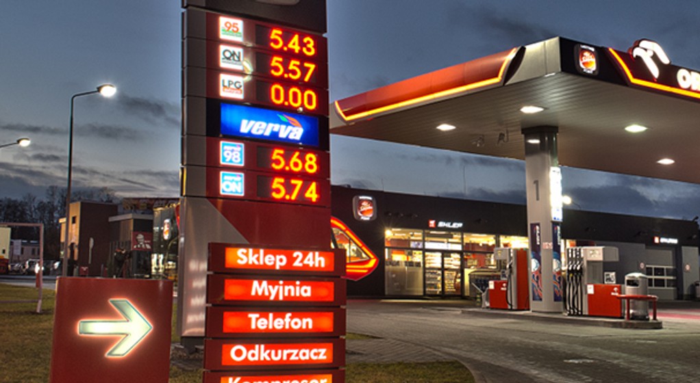 Stacja paliw Orlenu dla wymagających