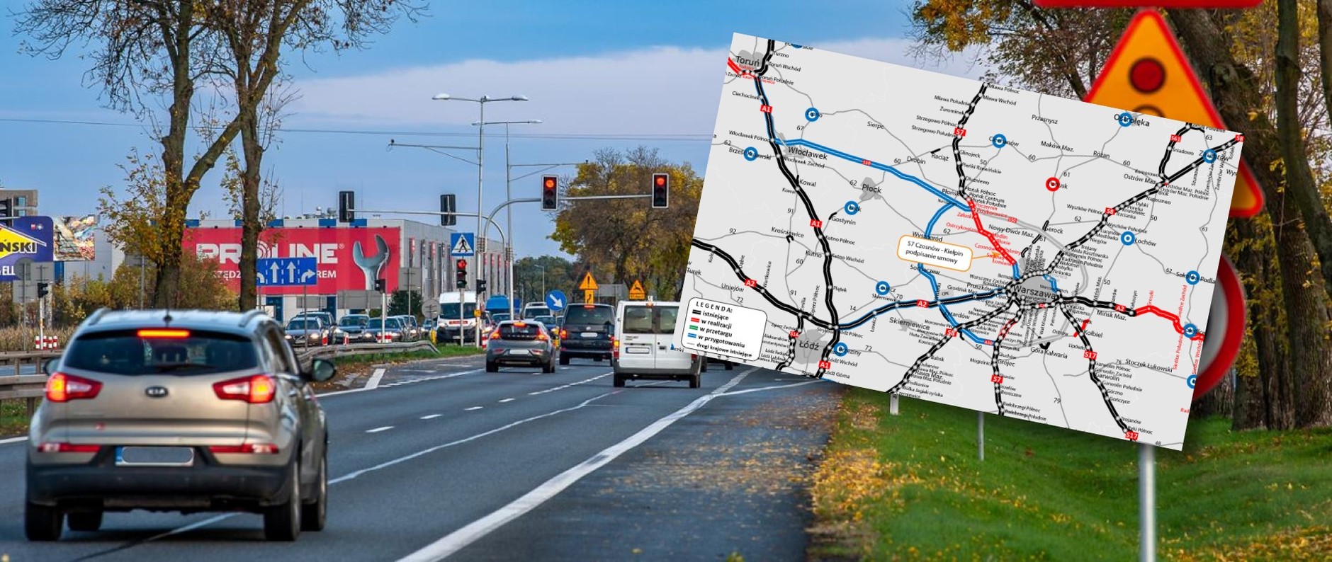 S7 Czosnów - Kiełpin 1