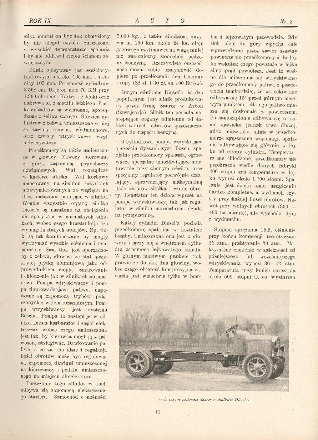 Silnik Diesla w samochodach