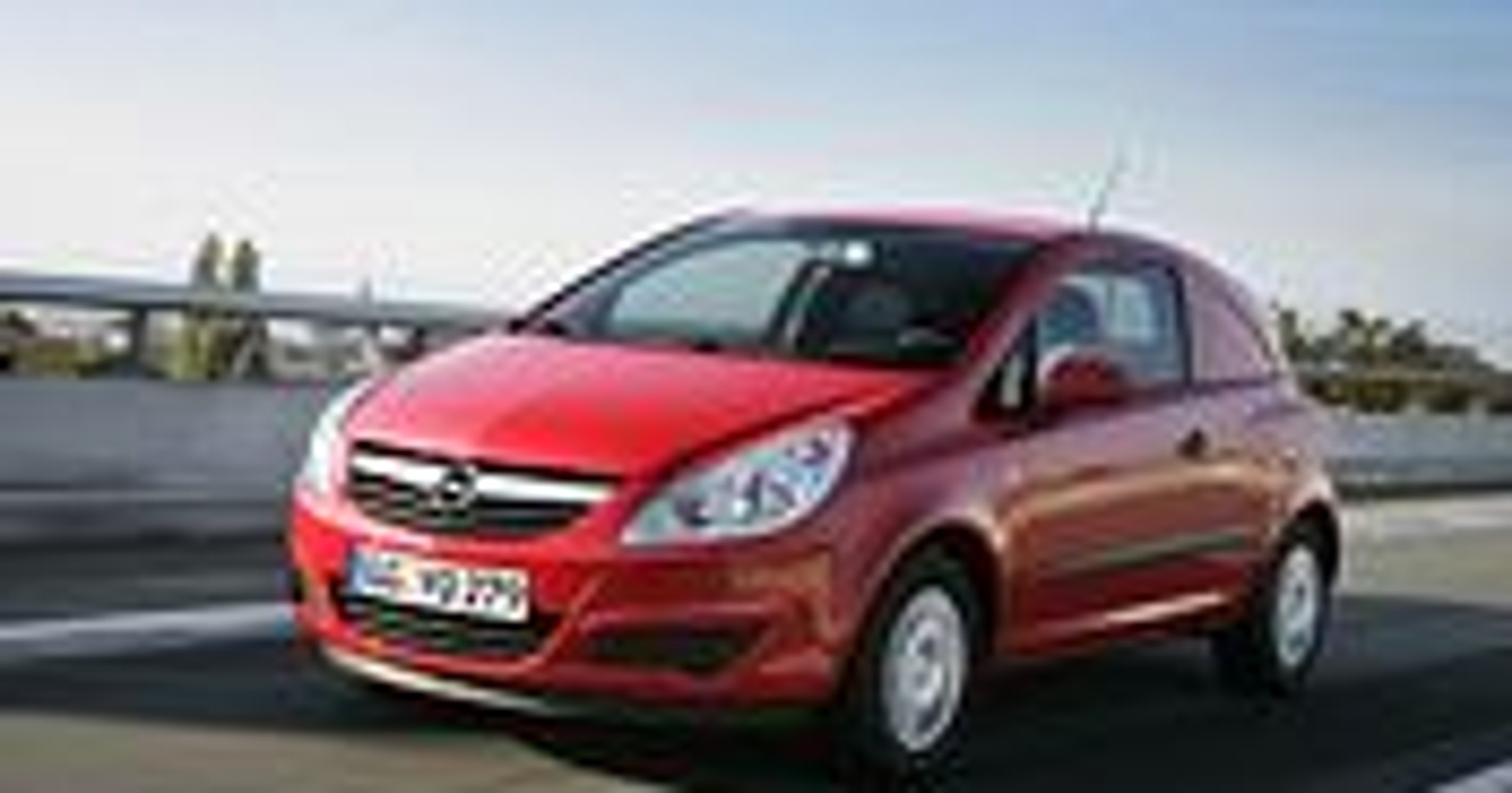 Opel Corsavan w Brukseli