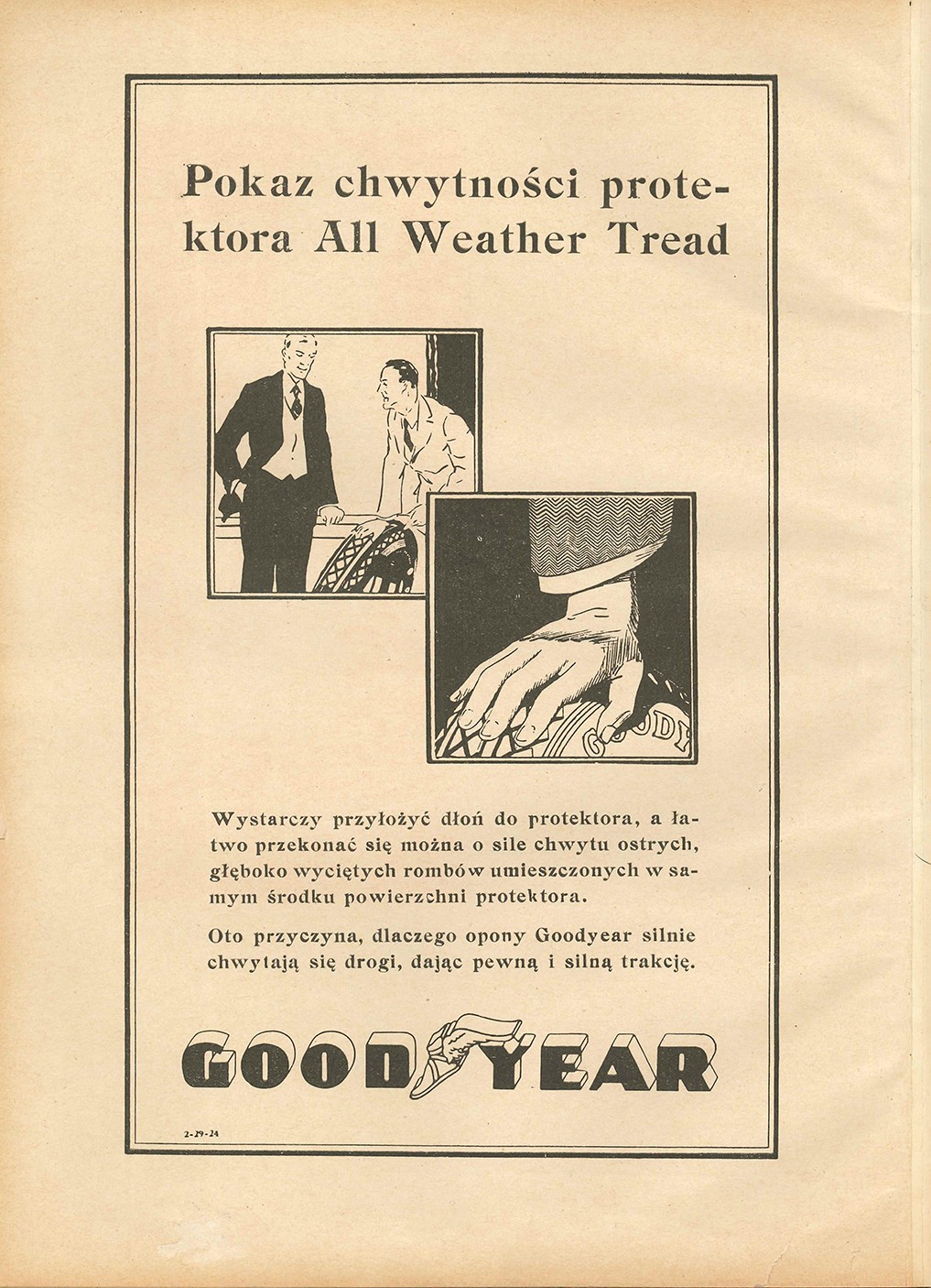 Reklamy motoryzacyjne z lat 30.